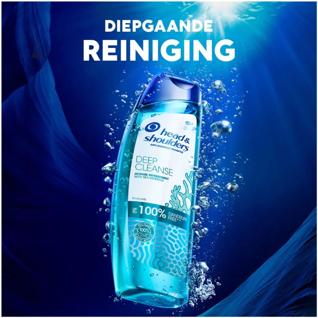 Head & Shoulders Pure Intense Hoofdhuid Detox Shampoo - 6x250ml