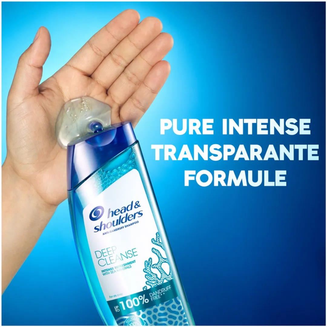 Head & Shoulders Pure Intense Hoofdhuid Detox Shampoo - 6x250ml - afbeelding 6 van 6