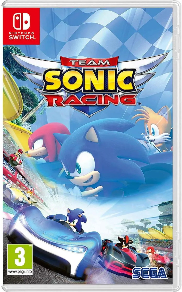 Sega Team Sonic Racing Nintendo Switch Code-in-a-box