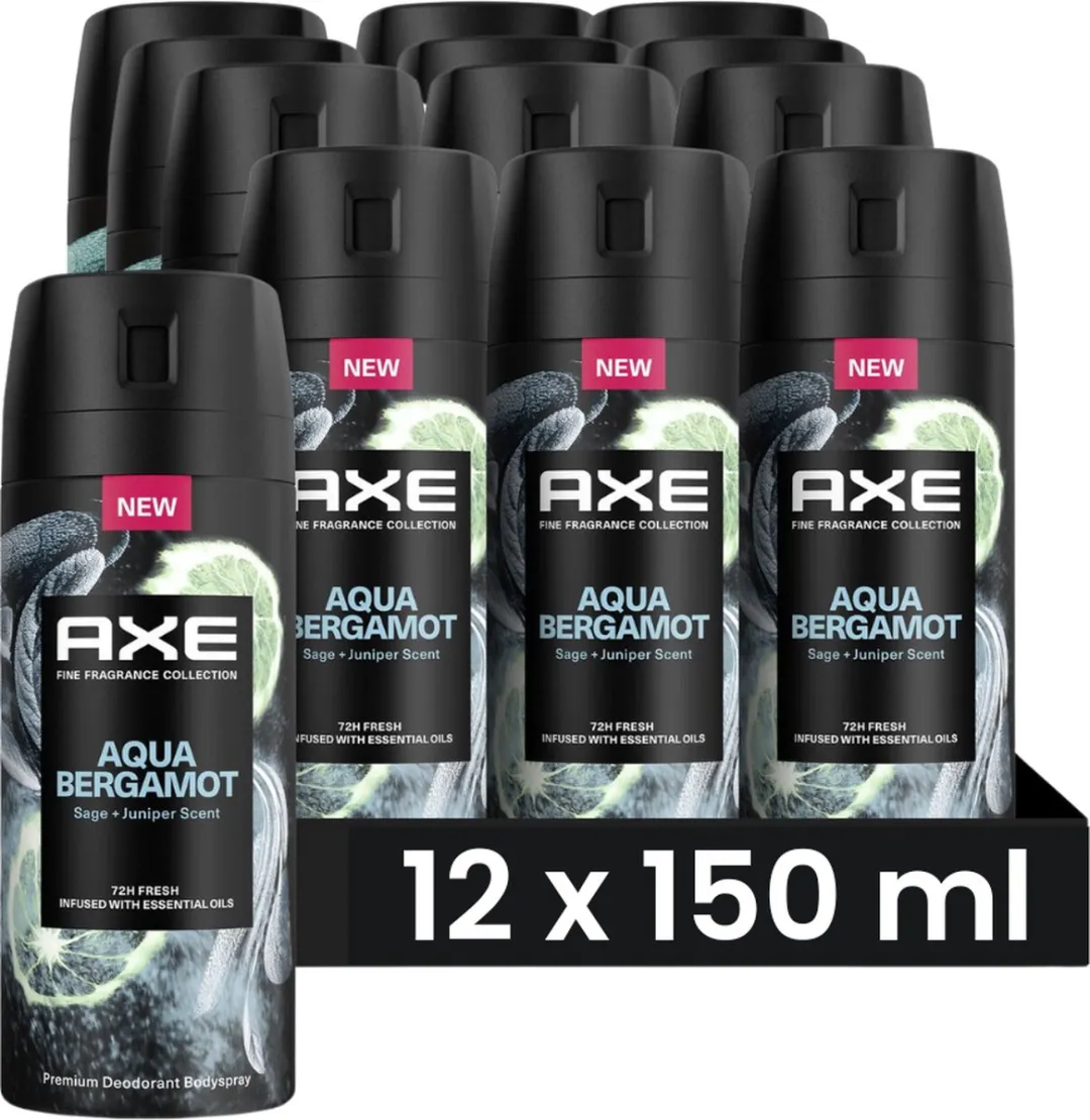 Axe Deodorant Spray Aqua Bergamot