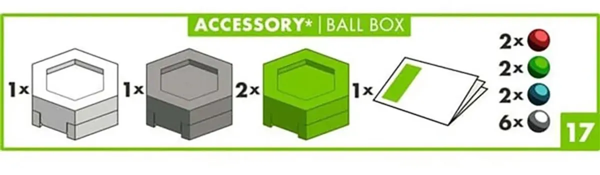 Ravensburger GraviTrax Ball Box - 6 Stuks - Meerkleurig