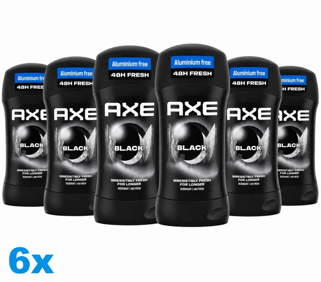 Axe Deodorant Man Stick Black 6x50ml - afbeelding 2 van 6