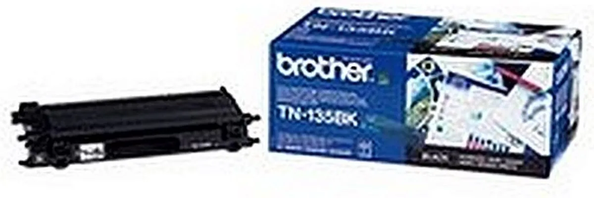 Brother TN-135BK Tonercartridge - Zwart - afbeelding 6 van 6