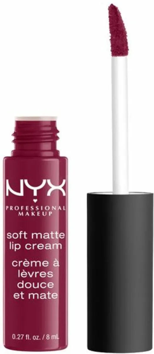 NYX Soft Matte Lip Cream Copenhagen - 8ml - Paars