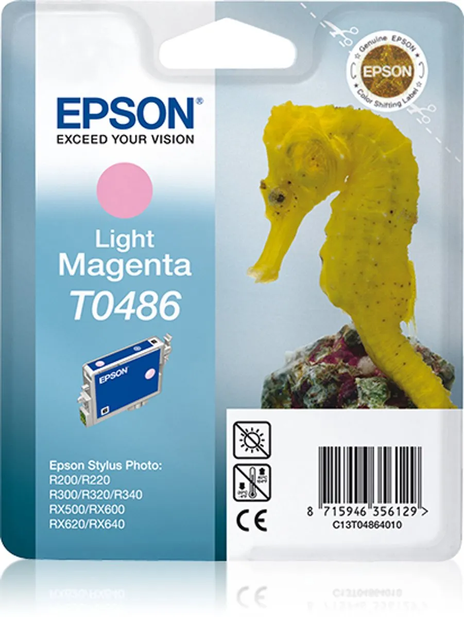 Epson T0486 Licht Magenta Inktcartridge - 400 pagina's