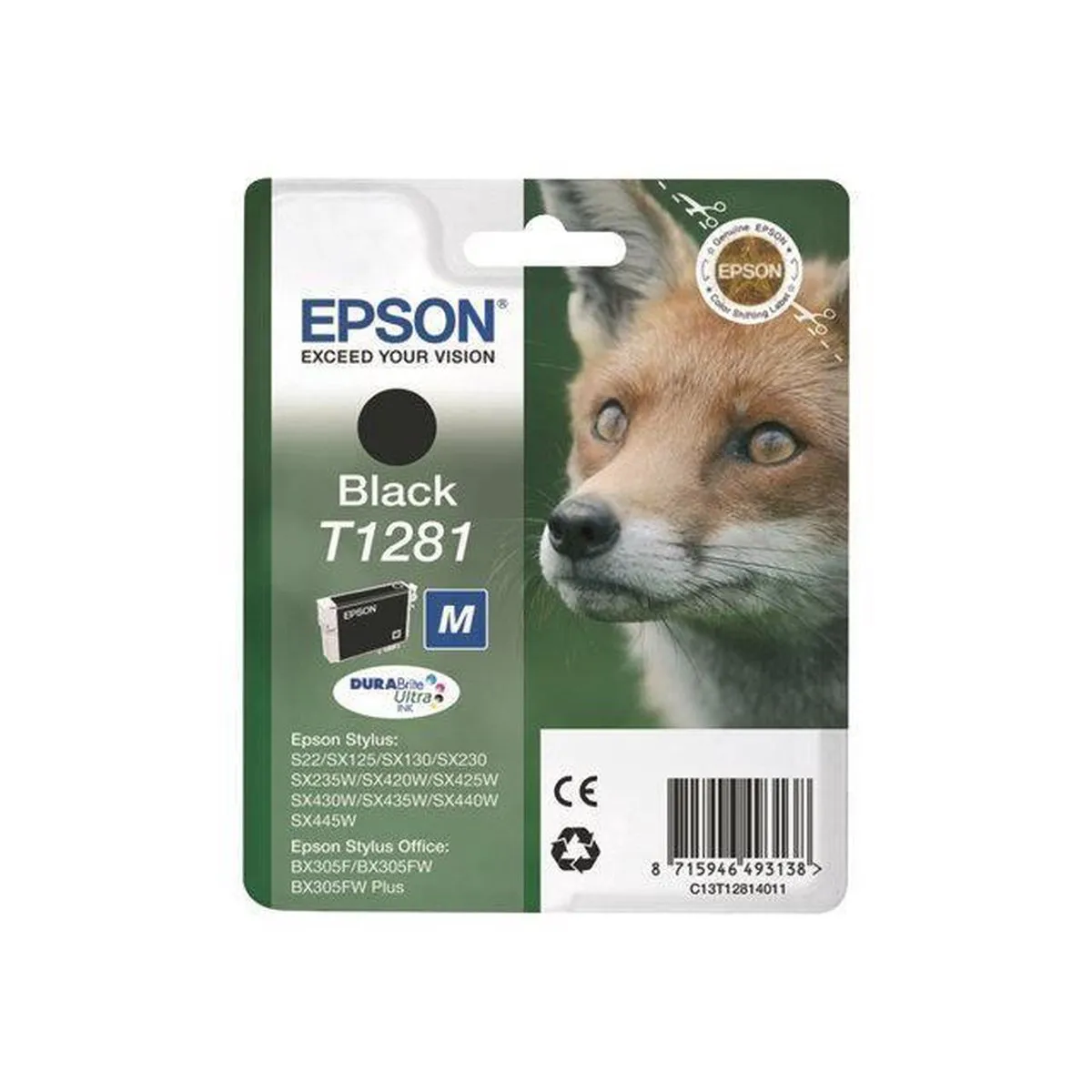 Epson T1281 Inktcartridge Zwart C13T12814020