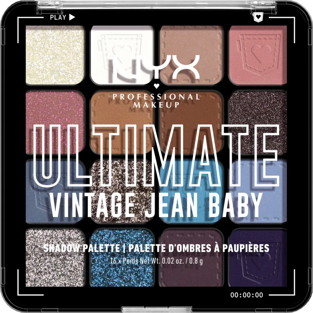 NYX Ultimate Shadow Palette Vintage Jean Baby
