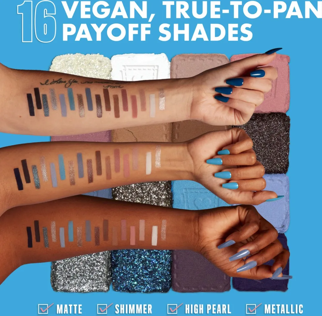 NYX Ultimate Shadow Palette Vintage Jean Baby - 16 Kleuren