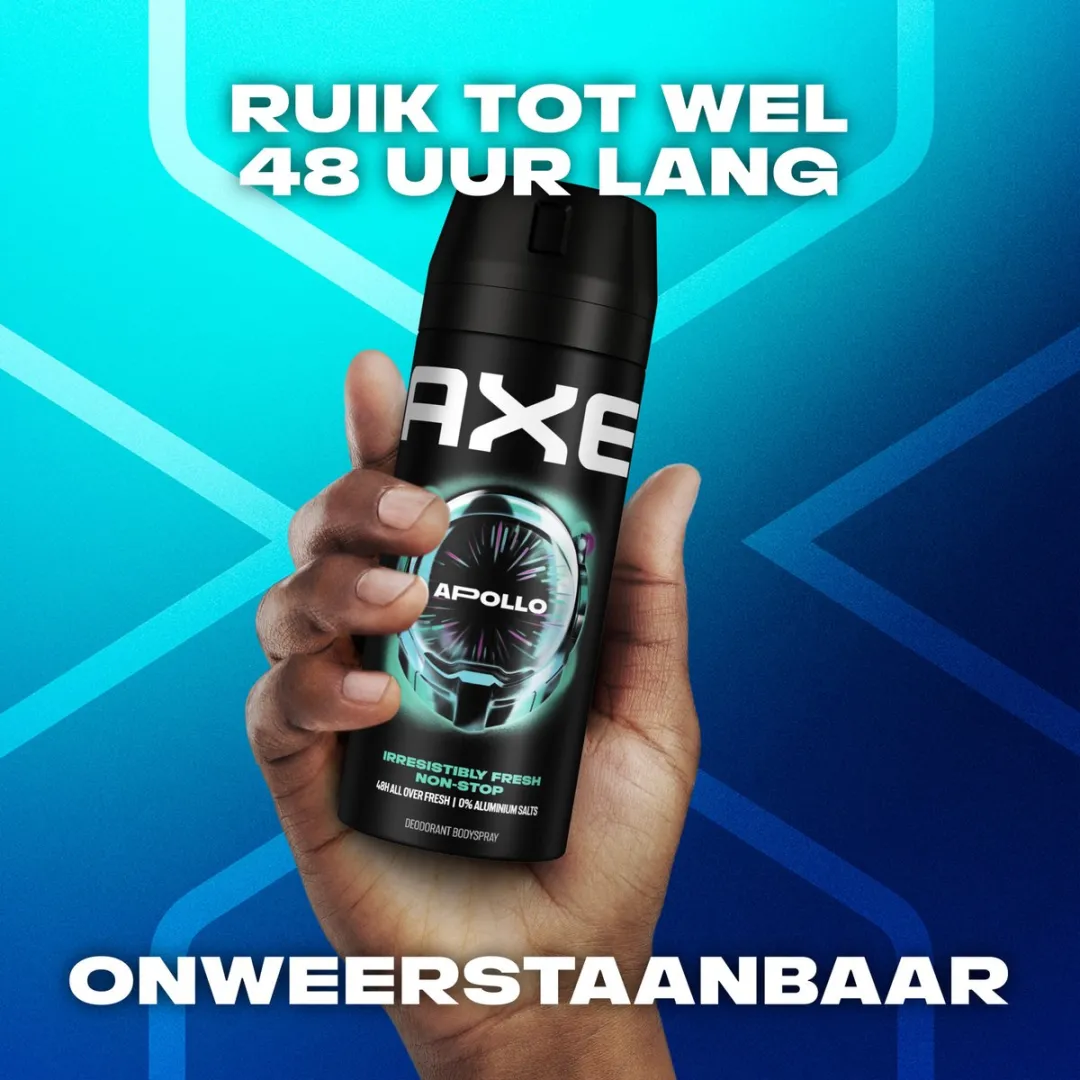 Axe Apollo Deodorant Bodyspray - 6 x 150ml - afbeelding 4 van 6