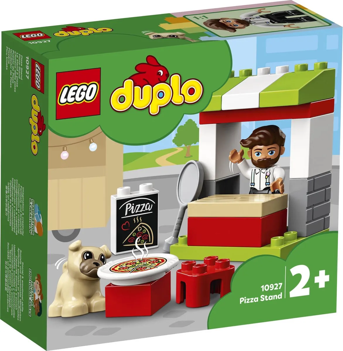 LEGO DUPLO Pizza Kraam 10927