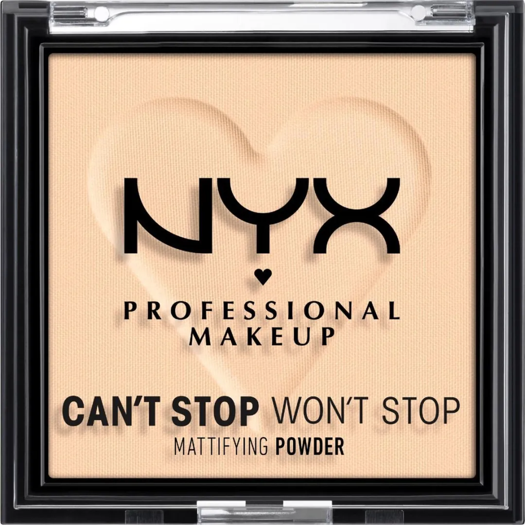 NYX Can't Stop Won't Stop Mattifying Powder Light 6g