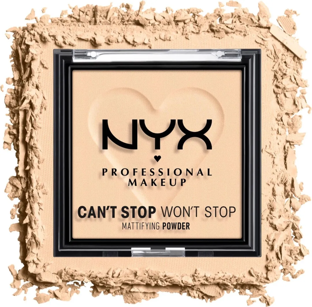 NYX Can't Stop Won't Stop Mattifying Powder Light 6g