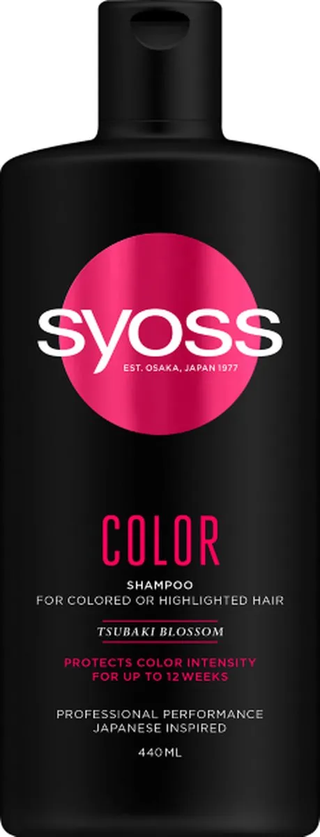 Syoss Color Tech Shampoo 440ml - Gekleurd haar