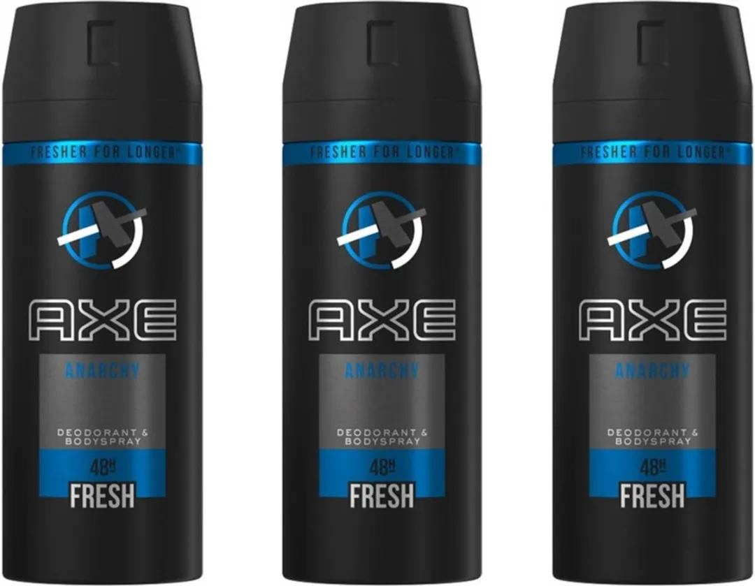 Axe Deospray Anarchy 450ml (3x150ml)