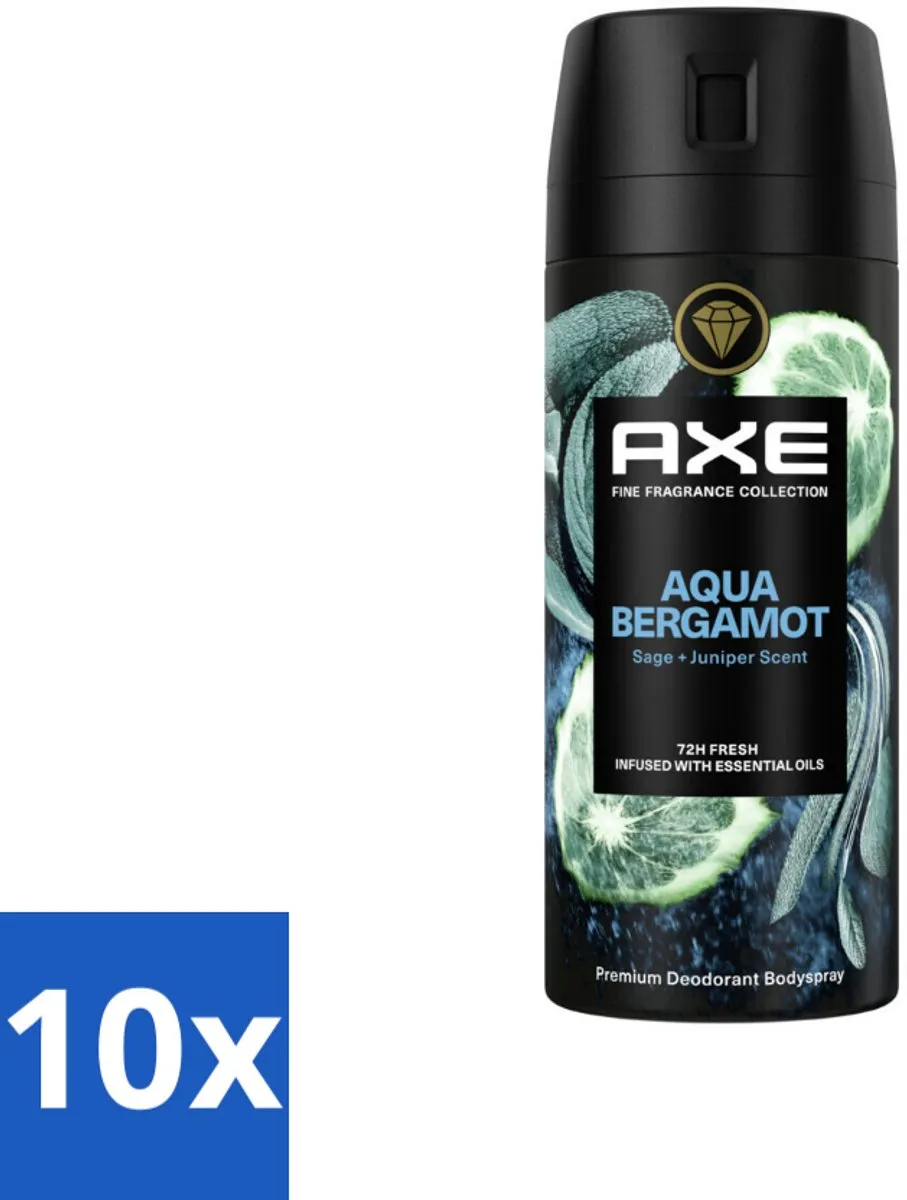 Axe Deodorant Spray Aqua Bergamot