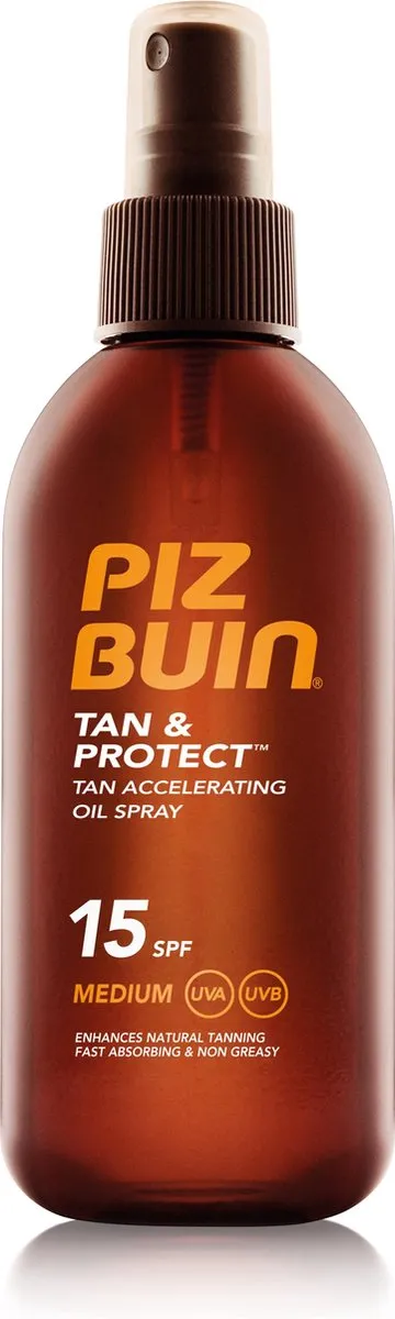 Piz Buin Tan & Protect Olie 150ml - Wintersport