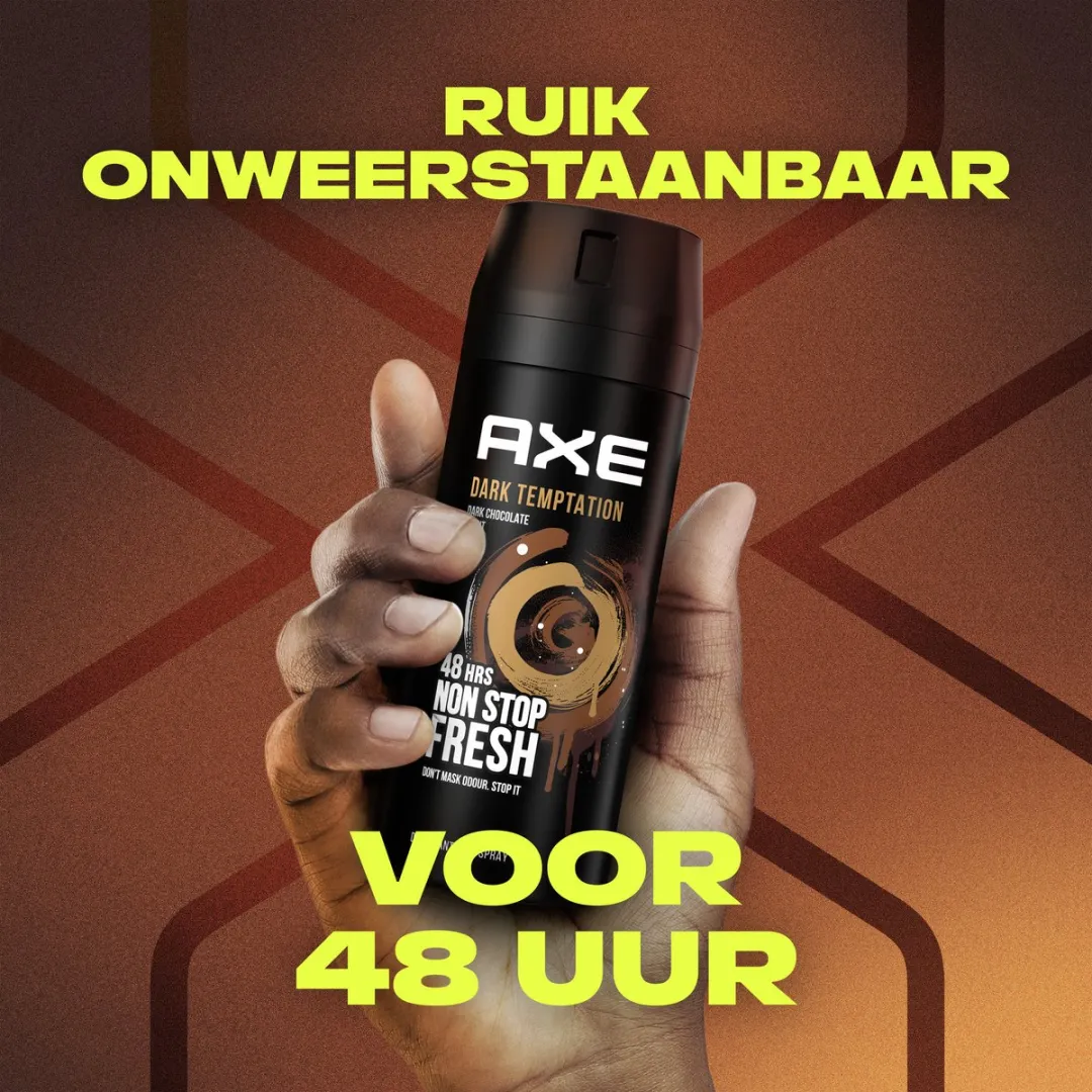 Axe Dark Temptation Bodyspray - 2x150ml