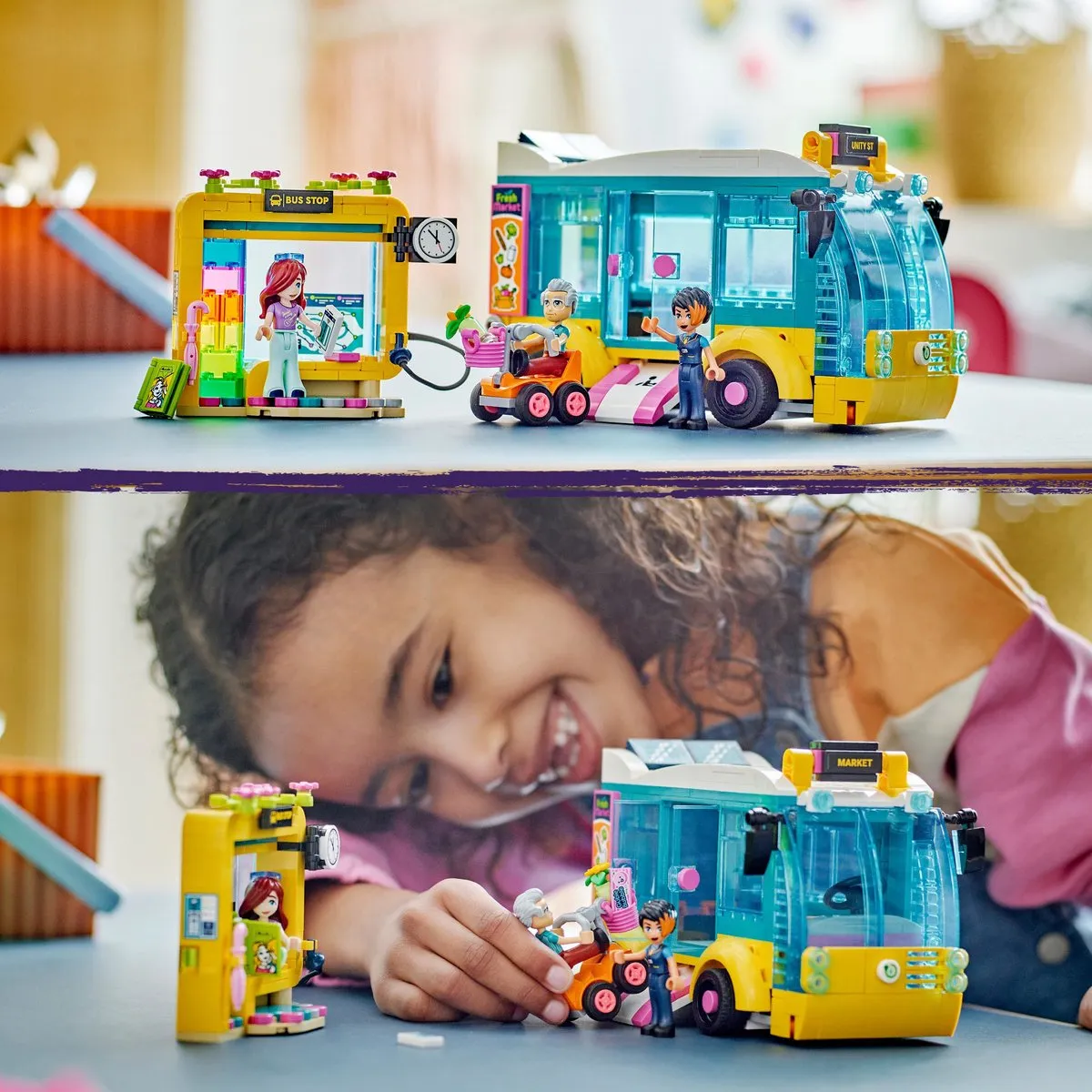 LEGO Friends 41759 Heartlake City Bus - 480 Stukken - afbeelding 2 van 6