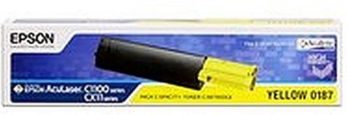 Epson S050187 Tonercartridge Acubrite HC Geel - 4000 Pagina's
