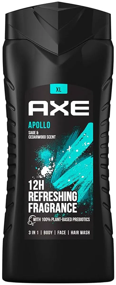 Axe Apollo Sage & Cedar 3-in-1 Douchegel 400ml