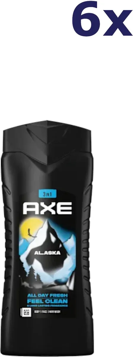 Axe Alaska Douchegel Ocean Air & Bergamot - 12x400ml