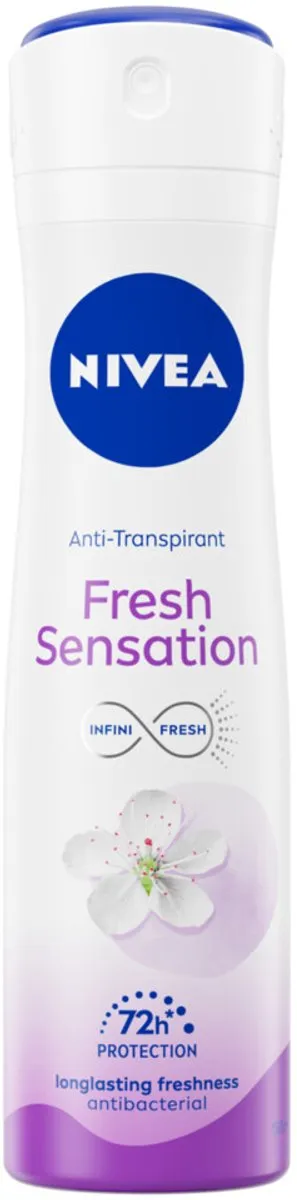 NIVEA Fresh Sensation Deo Spray 150ml - 7 Stuks
