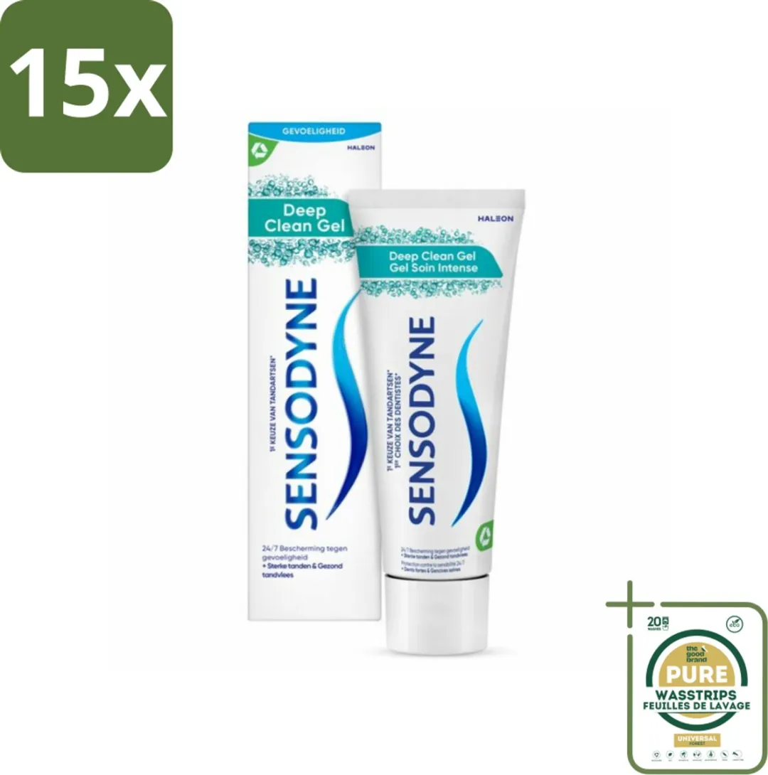 Sensodyne Deep Clean Gel Tandpasta 75ml