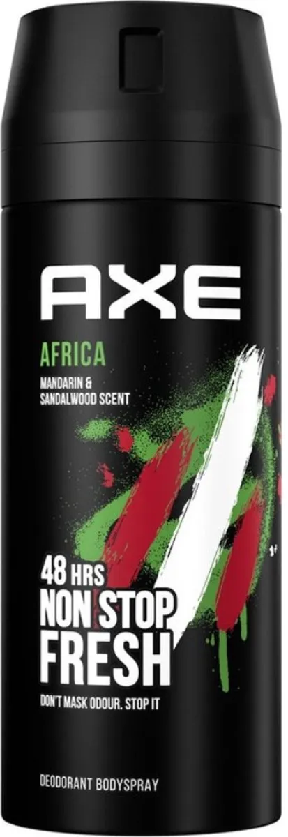 Axe Deodorant Bodyspray Africa Mandarin & Sandalwood 300ml