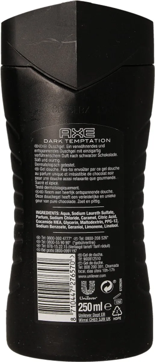 Axe Shower Gel Dark Temptation 250ml