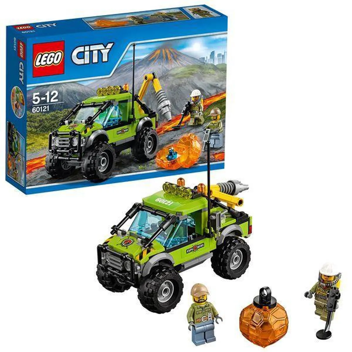 LEGO City Vulkaan Onderzoekstruck 60121