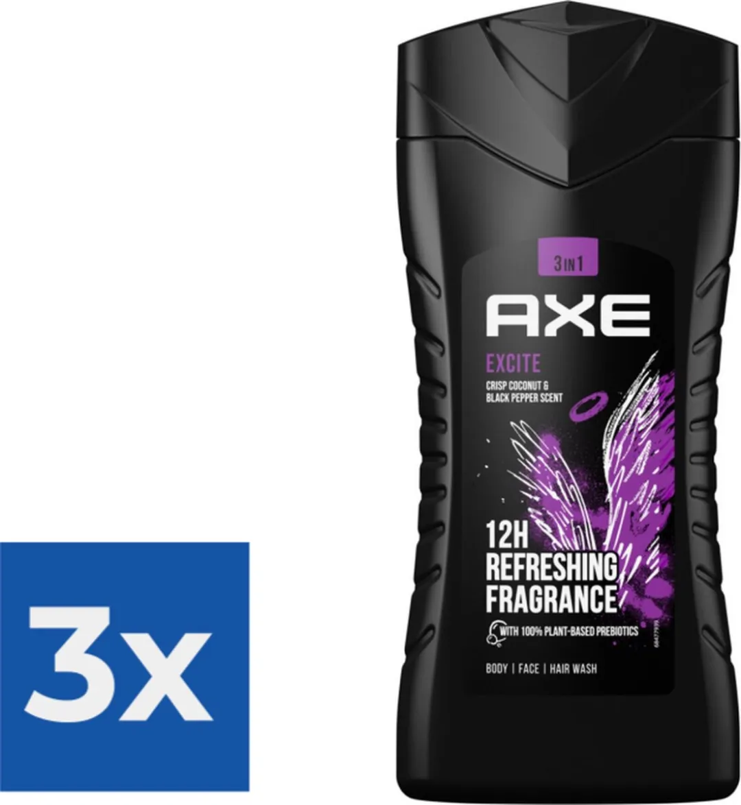 Axe Douchegel Excite 250ml
