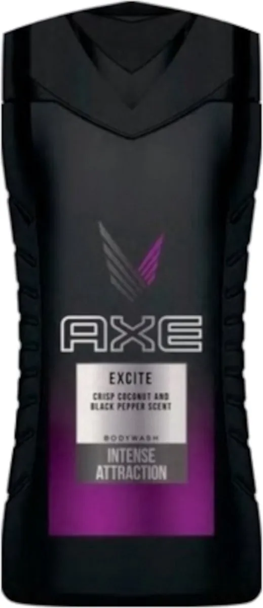 Axe Douchegel Excite 250ml - 3 Stuks