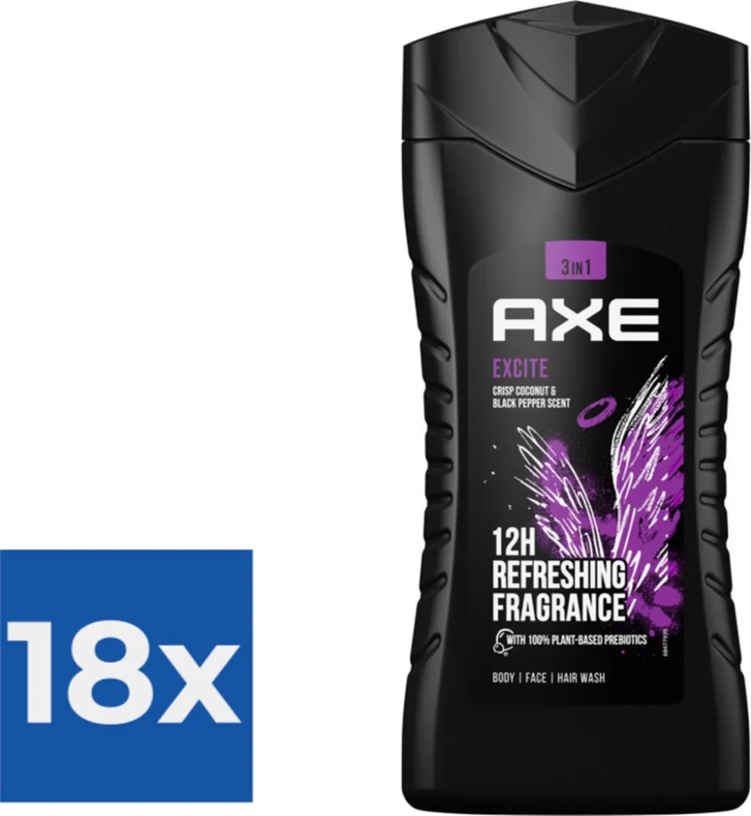 Axe Douchegel Excite 250ml