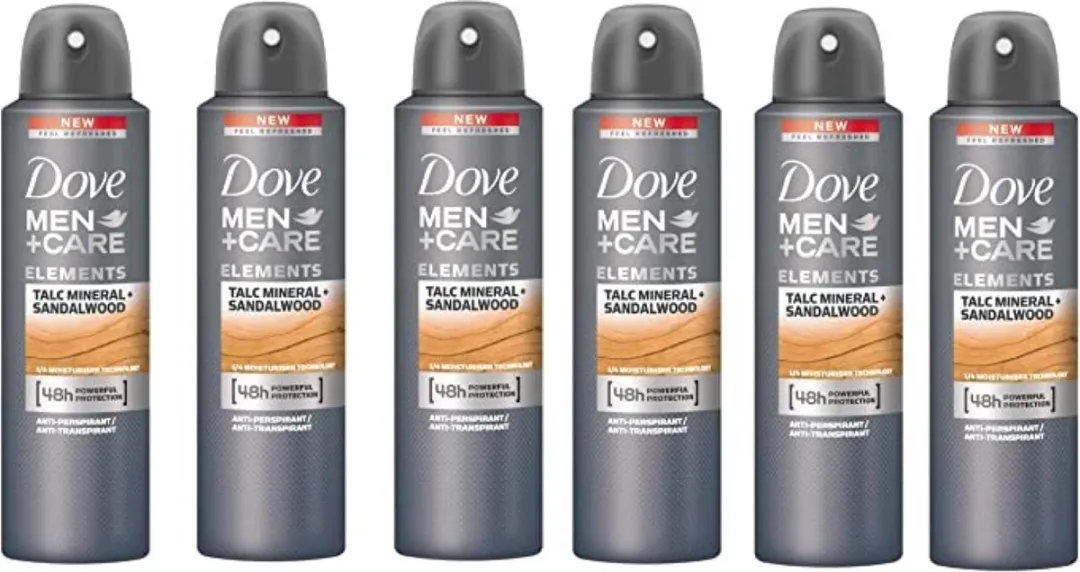 Dove Men+Care Deo Spray Talc Mineral Sandelwood