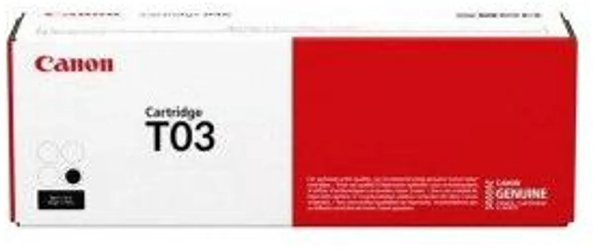 Canon T03 T03 Black Tonercartridge - 51.500 pagina's