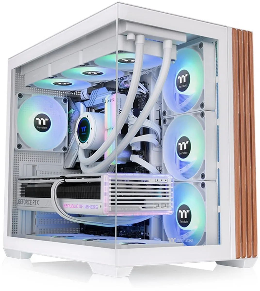 Thermaltake View 380 WS ARGB Midi Tower Wit