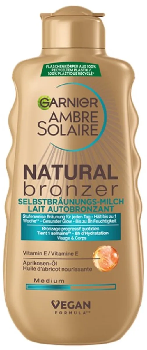 Garnier Ambre Solaire Natural Bronzer Zelfbruinende Melk 175ml