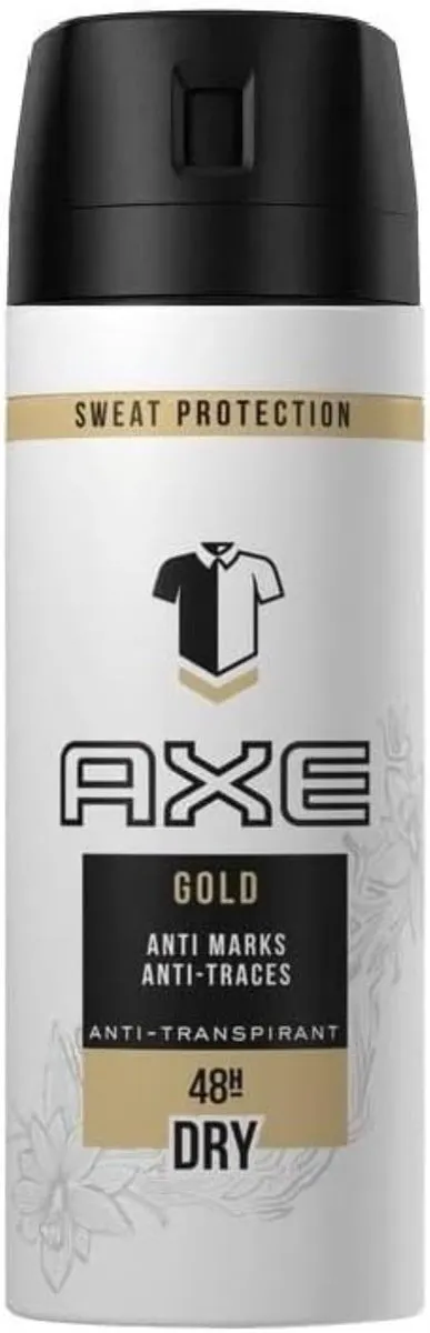 Axe Gold DRY Deo Spray - 6 x 150ml