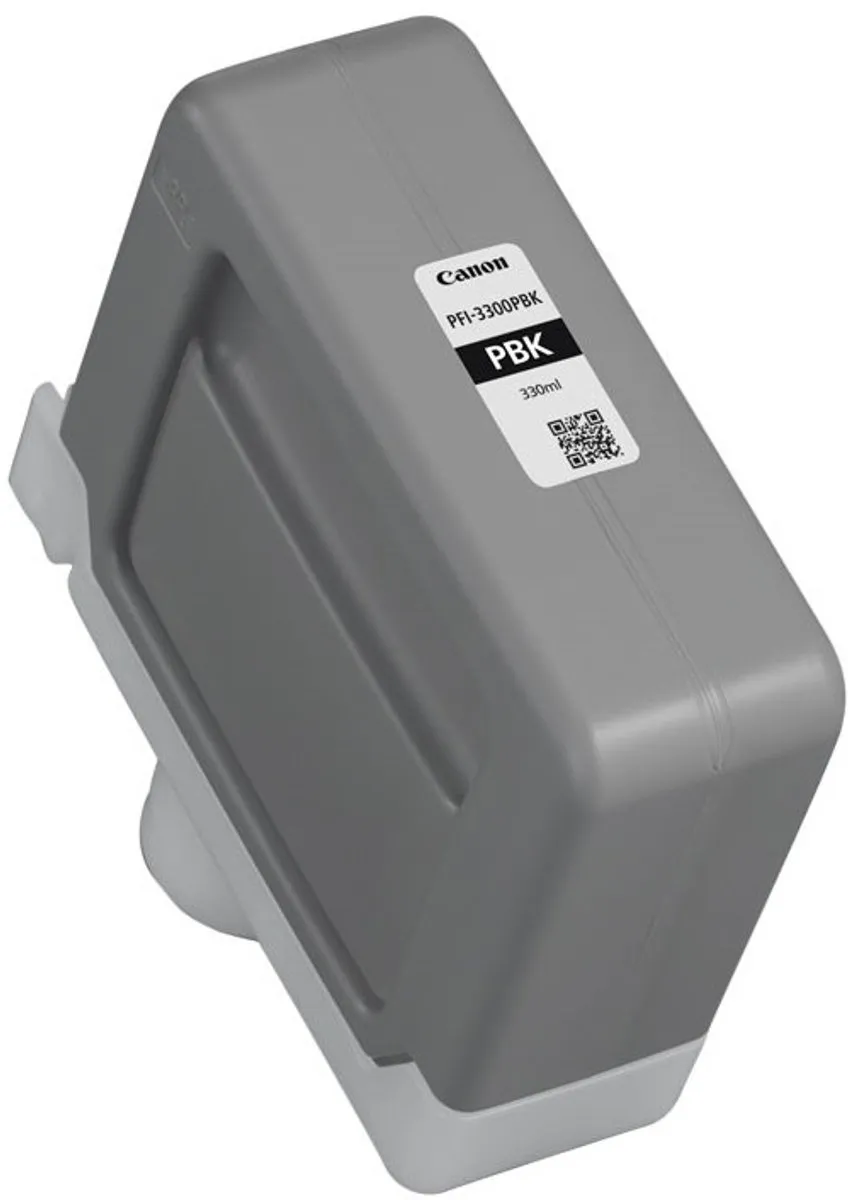 Canon PFI-3300PBK Inktcartridge Foto zwart
