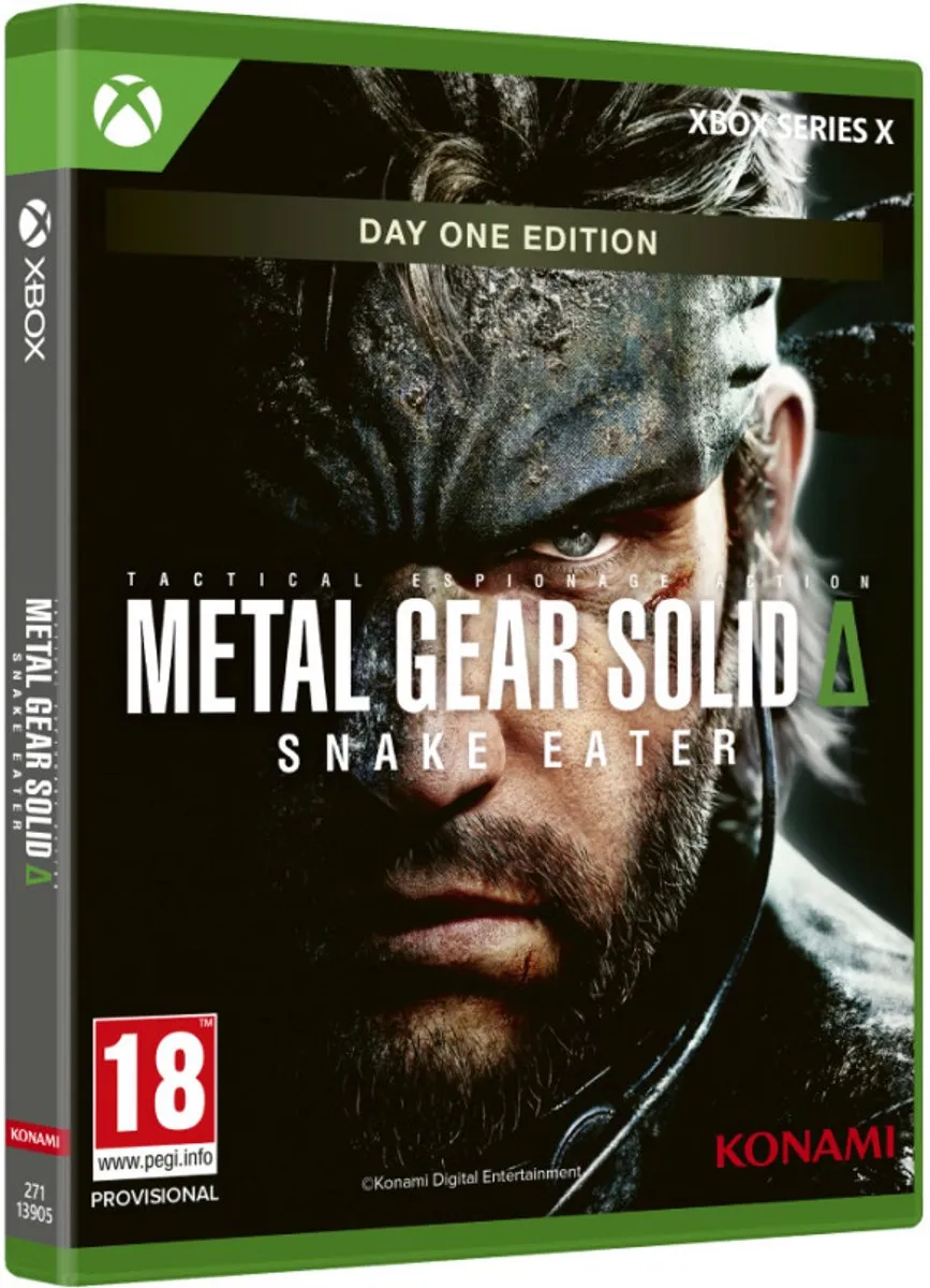 Konami Metal Gear Solid Delta Snake Eater Day One Edition