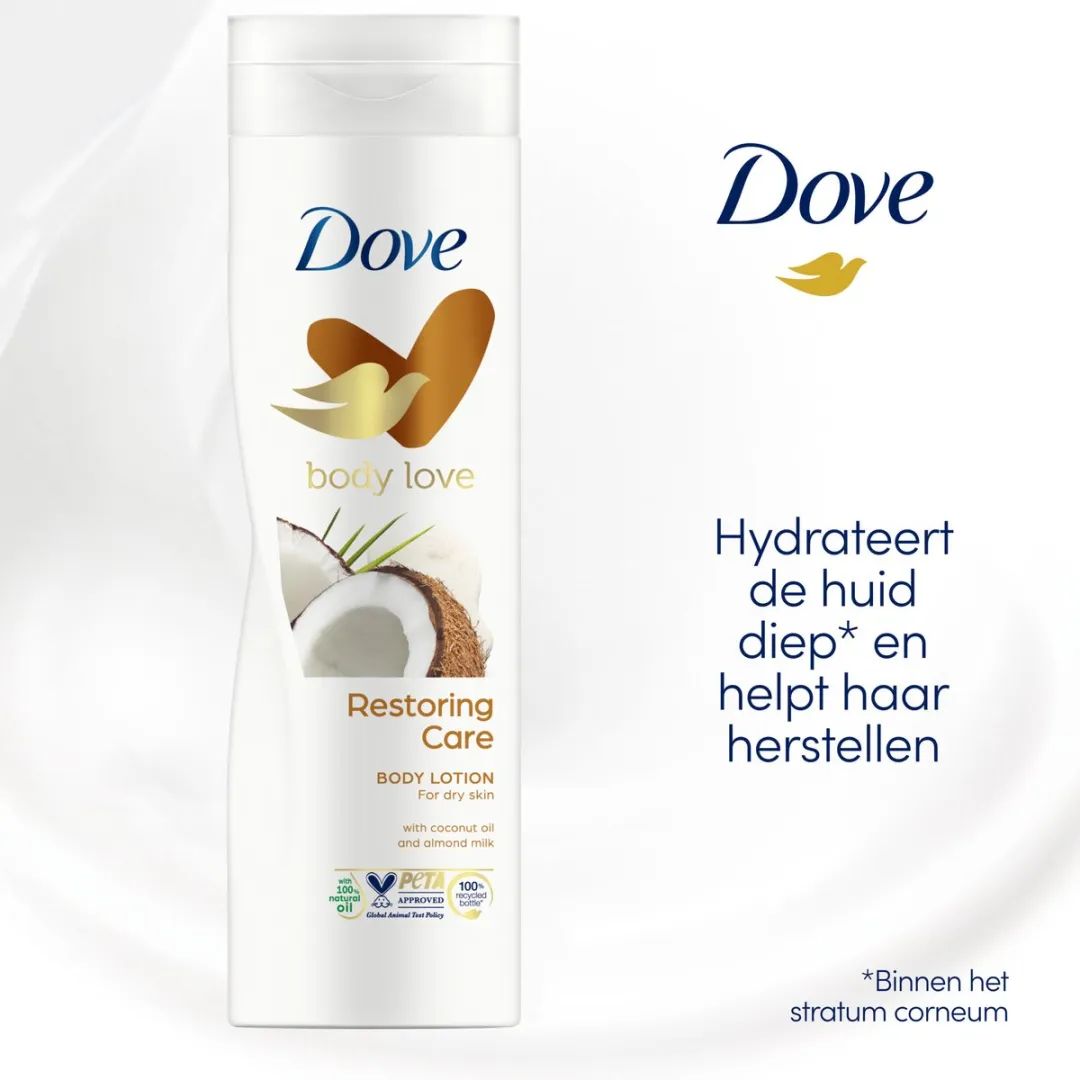 Dove Body Love Bodylotion Restoring Care - 6x250ml