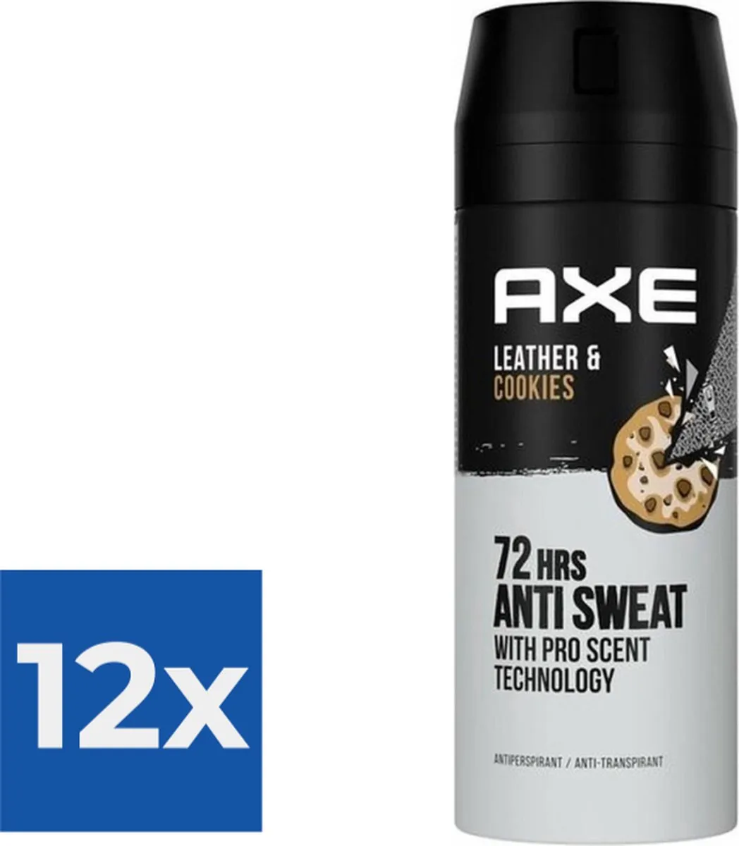 Axe Deo Spray 72H Dry Leather & Cookies 150ml