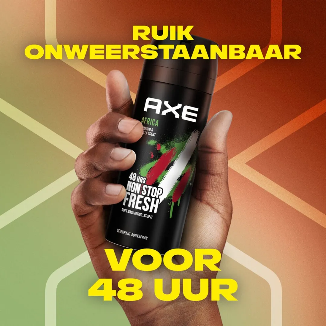 Axe Africa Deodorant Bodyspray 150ml - 24 Stuks