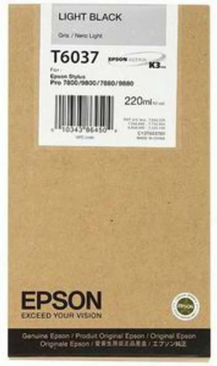 Epson C13T603700 Inktcartridge