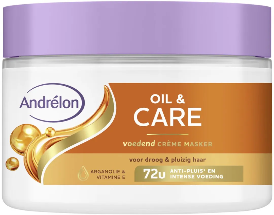 Andrélon Oil & Care Haarmasker 300ml - 15 Stuks