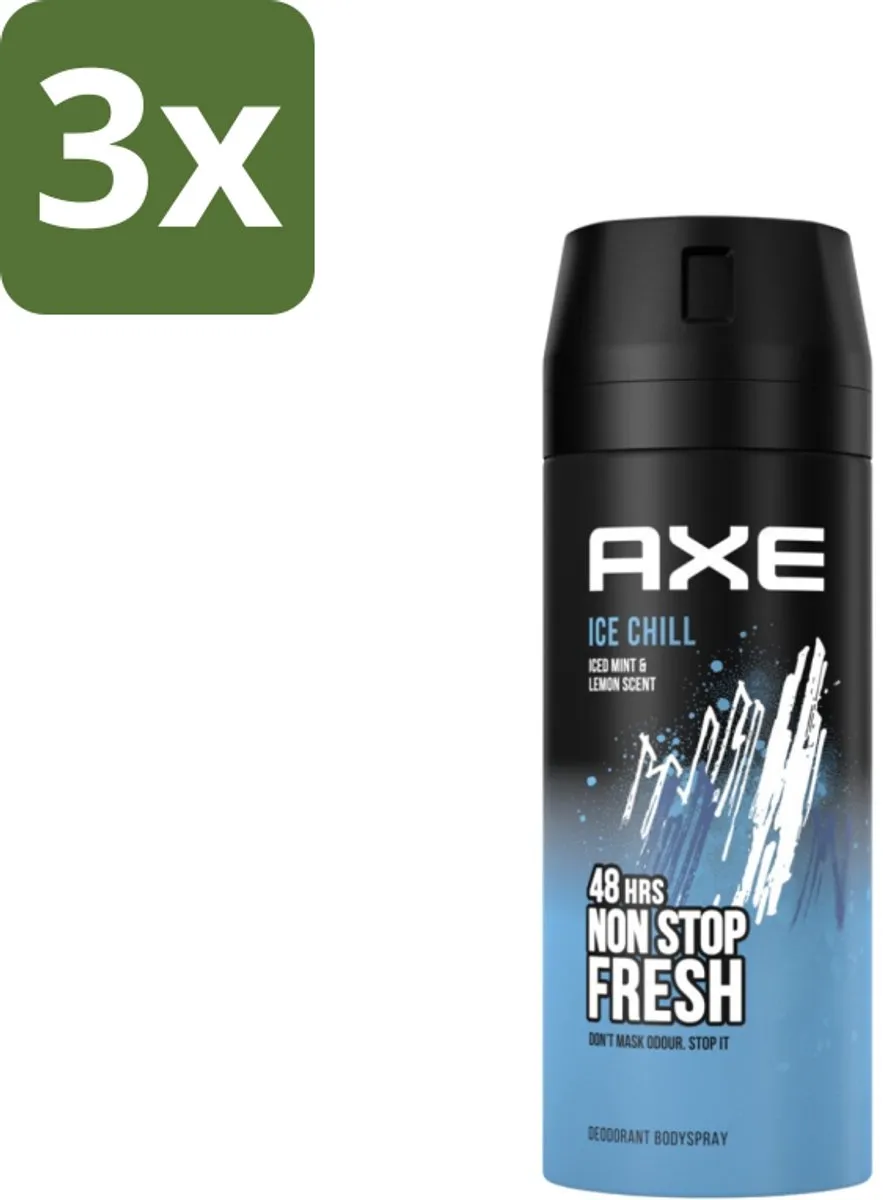 Axe Deodorant Bodyspray Ice Chill 450ml