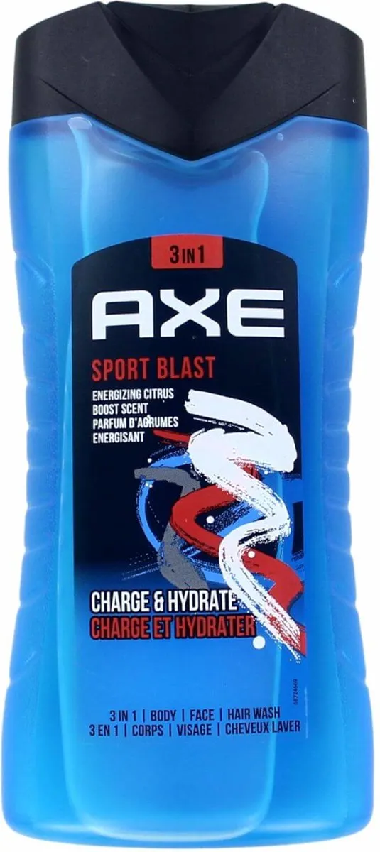 Axe Sport Blast 3-in-1 Douchegel 250ml