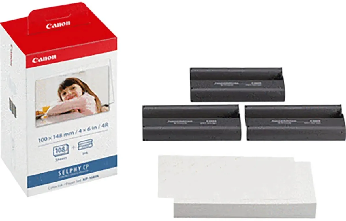 Canon KP-108IN Inktcartridges Kleur - 108ml - o.a. SELPHY CP1000