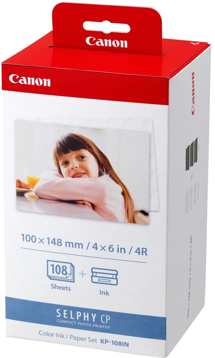 Canon KP-108IN Inktcartridges Kleur - 108ml - o.a. SELPHY CP1000 - afbeelding 6 van 6