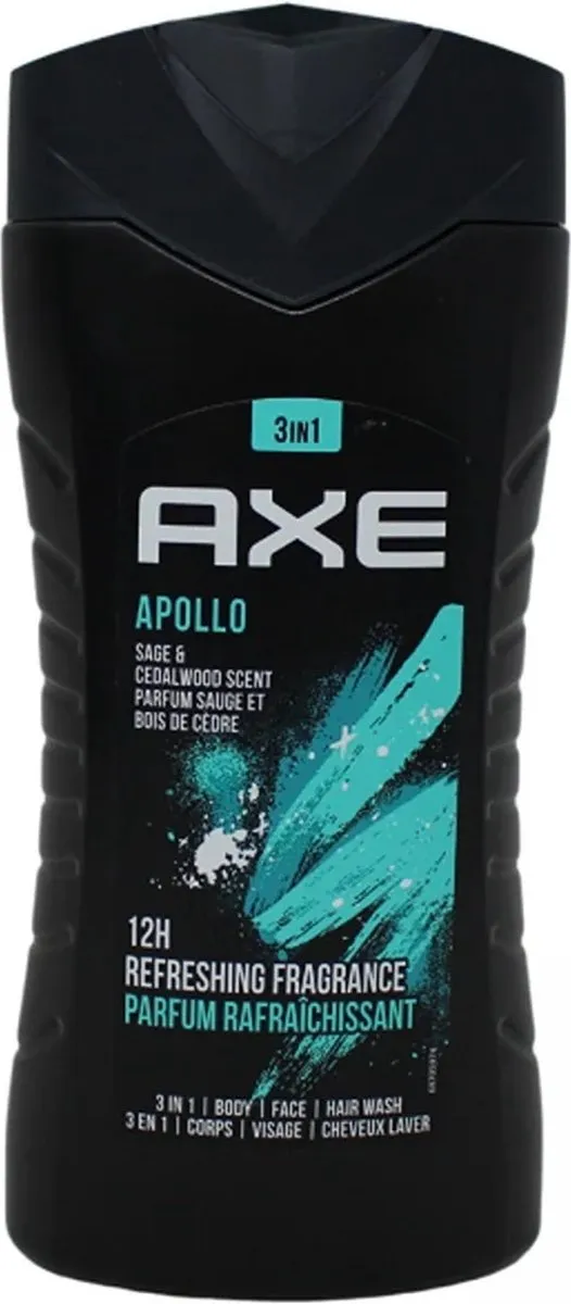 Axe Apollo 3-in-1 Douchegel Sage & Cedarwood 250ml
